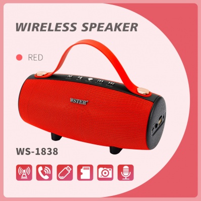 مكبر صوت WSTER WS-1838 بلوتوث