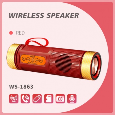 WSTER WS-1863 altoparlante bluetooth