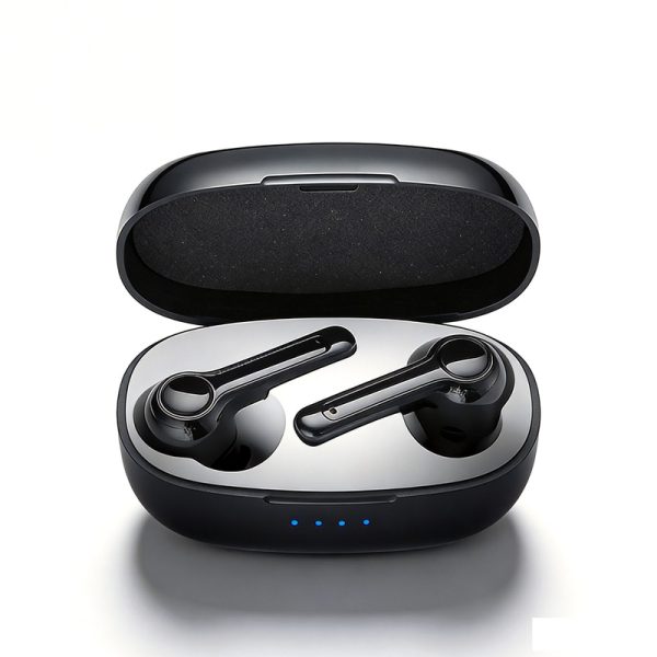 WS-207 TWS سماعات أذن بلوتوث لاسلكية حقيقية مع بلوتوث 5.0، صوت ستيريو مع علبة شحن