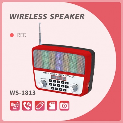 WSTER WS-1813 altoparlante bluetooth