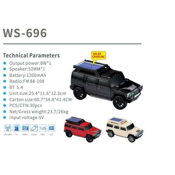 WSTER WS-696 katalog texnik xususiyatlari kartasi