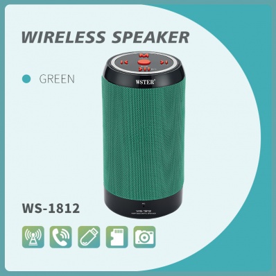 مكبر صوت WSTER WS-1812 بلوتوث