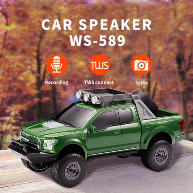 WSTER WS-589 car model bluetooth speaker