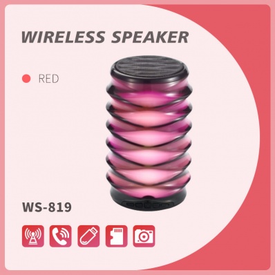 Caixa de som bluetooth WSTER WS-819