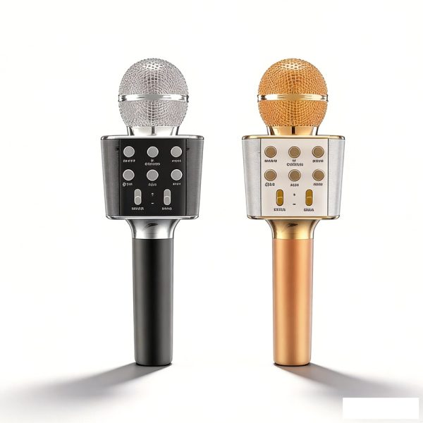 WS-1688 Беспроводная Bluetooth-колонка с микрофоном для караоке с FM-радио, USB/TF, ручной микрофон