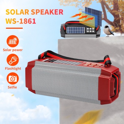 WSTER WS-1861 Solar-Bluetooth-Lautsprecher