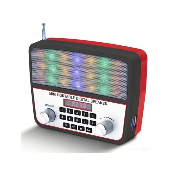 WS-1813 Bluetooth-динамик с FM-радио USB/TF беспроводной громкоговоритель