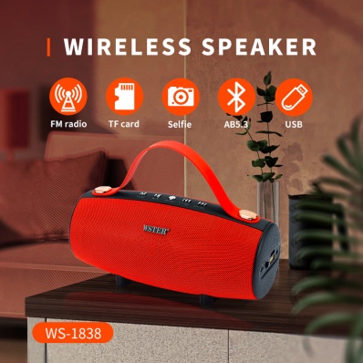 مكبر صوت WSTER WS-1838 بلوتوث