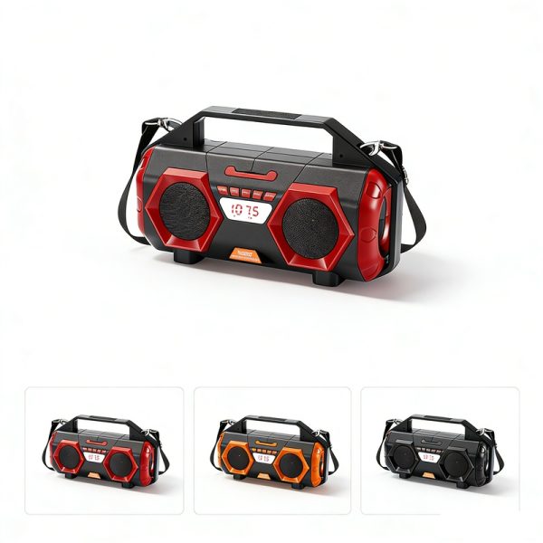 WS-5356 Bluetooth-Lautsprecher mit FM-Radio USB/TF-Aufnahme Drahtloser Lautsprecher