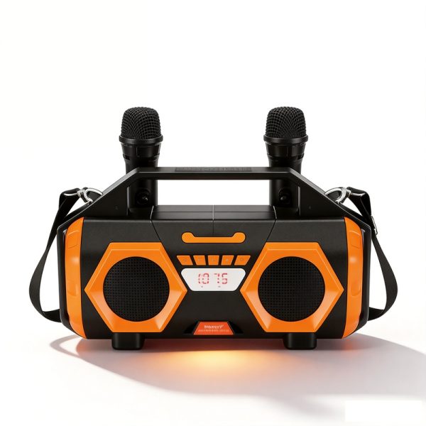 WS-5356M Bluetooth-Lautsprecher mit UKW-Radio, USB/TF-Aufnahme, kabelloser Lautsprecher