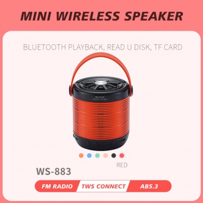 WSTER WS-883 mini bluetooth speaker