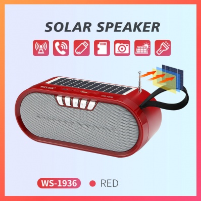 WSTER WS-1936 Solar-Bluetooth-Lautsprecher