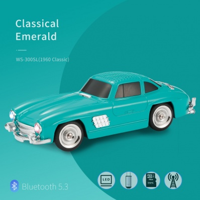 مكبر صوت بلوتوث WSTER WS-300SL بتصميم سيارة
