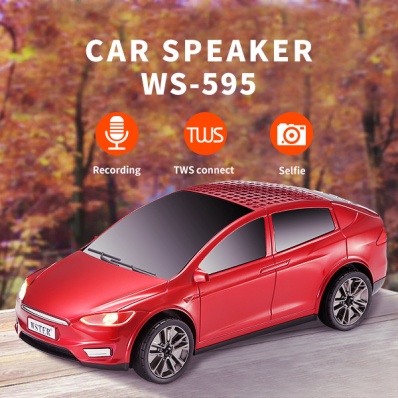 WSTER WS-595 car model bluetooth speaker
