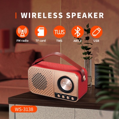 WSTER WS-3138 Bluetooth-Lautsprecher