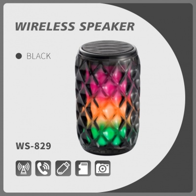 alto-falante bluetooth WSTER WS-829