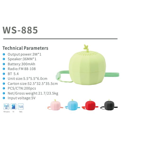 WSTER WS-885 catalog specification card
