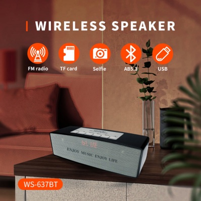 alto-falante bluetooth WSTER WS-637BT