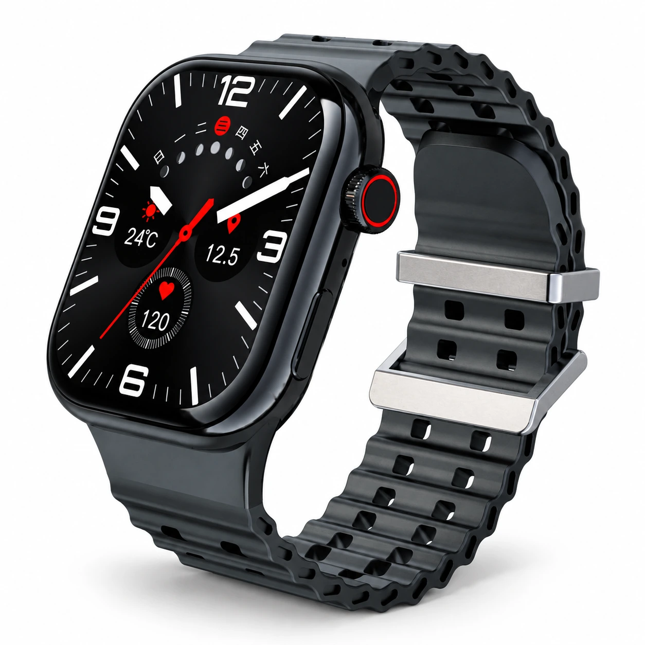 WS-GS10 สมาร์ทวอทช์ Bluetooth พร้อมการโทรและการติดตามกิจกรรม